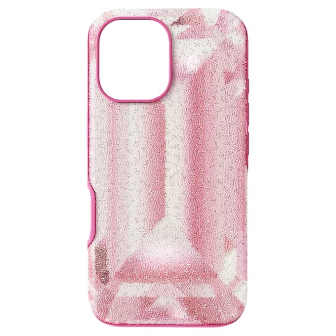 Pouzdro na smartphone High s krystalovým potiskem, iPhone® 16, růžové Pouzdro na smartphone High s krystalovým potiskem, iPhone® 16, růžové