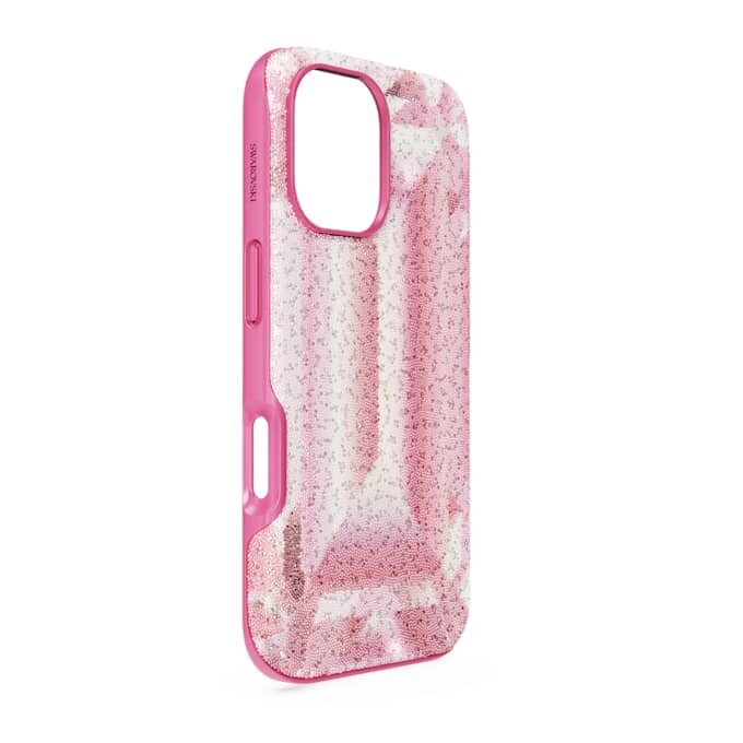 Pouzdro na smartphone High s krystalovým potiskem, iPhone® 16, růžové Pouzdro na smartphone High s krystalovým potiskem, iPhone® 16, růžové