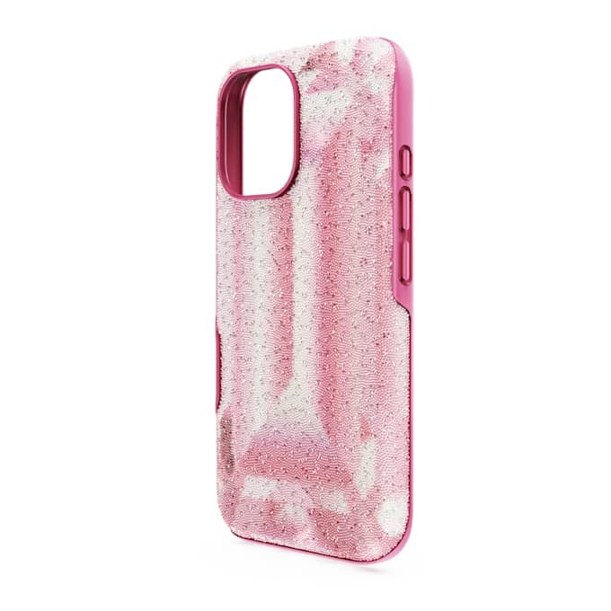 Pouzdro na smartphone High s krystalovým potiskem, iPhone® 16, růžové Pouzdro na smartphone High s krystalovým potiskem, iPhone® 16, růžové