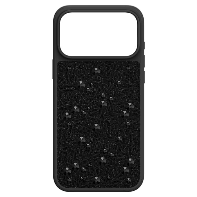 Pouzdro na smartphone High s plochými krystaly, iPhone® 17 Pro Max, černé Pouzdro na smartphone High s plochými krystaly, iPhone® 17 Pro Max, černé