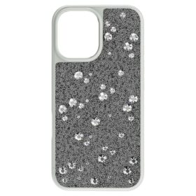 Pouzdro na smartphone High s rozptýleným vzorem, iPhone® 16, stříbrný odstín