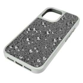 Pouzdro na smartphone High s rozptýleným vzorem, iPhone® 16, stříbrný odstín