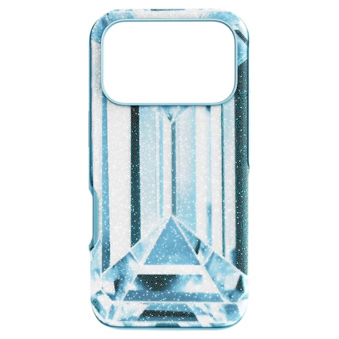 Pouzdro na smartphone s krystalovým efektem, iPhone® 17 Pro, modré Pouzdro na smartphone s krystalovým efektem, iPhone® 17 Pro, modré