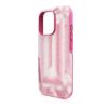 Pouzdro na smartphone s motivem krystalů, iPhone® 16 Pro, růžové Pouzdro na smartphone s motivem krystalů, iPhone® 16 Pro, růžové