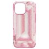 Pouzdro na smartphone s vysokým krytem a krystalovým potiskem, iPhone® 16 Pro Max, růžové