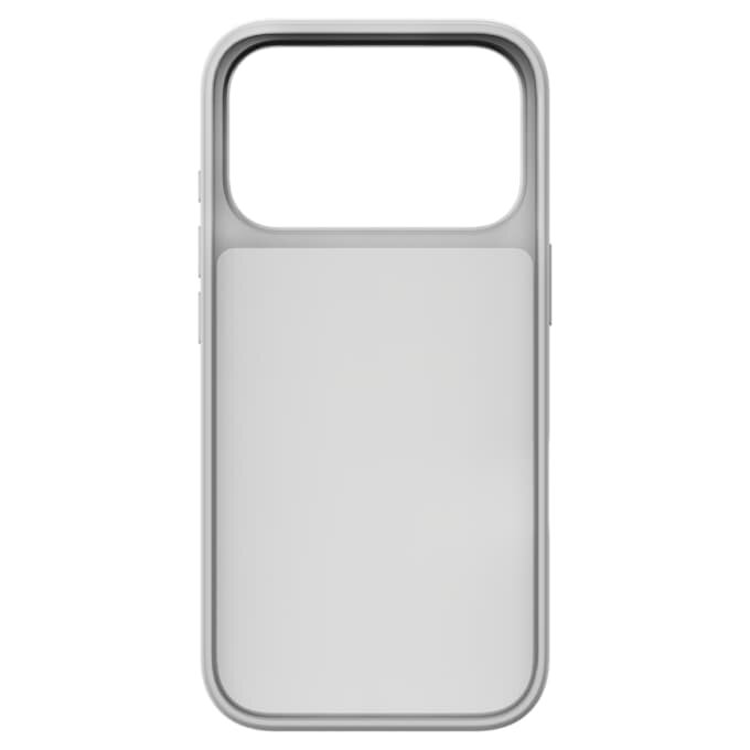 Pouzdro na smartphone s vysokým profilem a plochými krystaly, iPhone® 17 Pro, stříbrný odstín Pouzdro na smartphone s vysokým profilem a plochými krystaly, iPhone® 17 Pro, stříbrný odstín