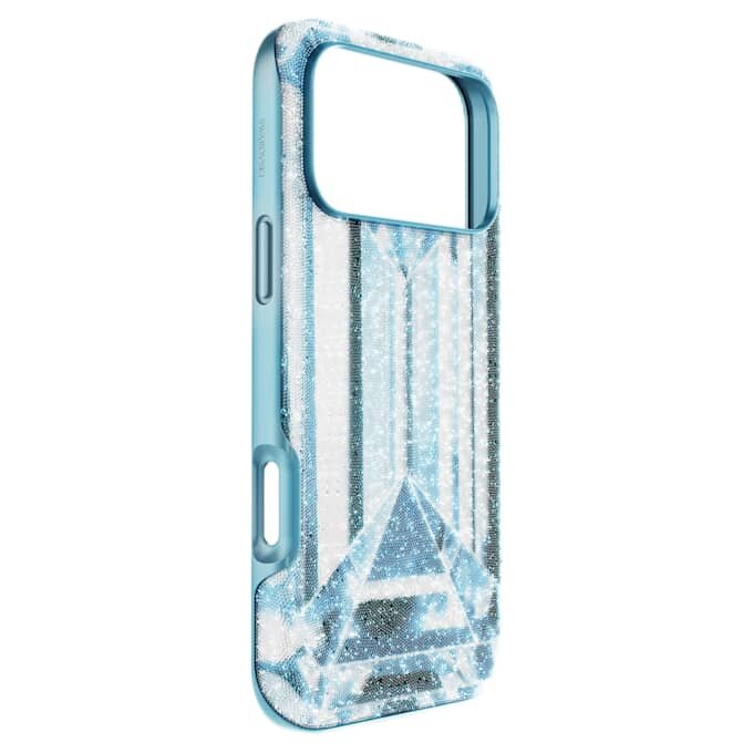 Prémiové pouzdro na smartphone s krystalovým efektem, iPhone® 17 Pro Max, modré Prémiové pouzdro na smartphone s krystalovým efektem, iPhone® 17 Pro Max, modré