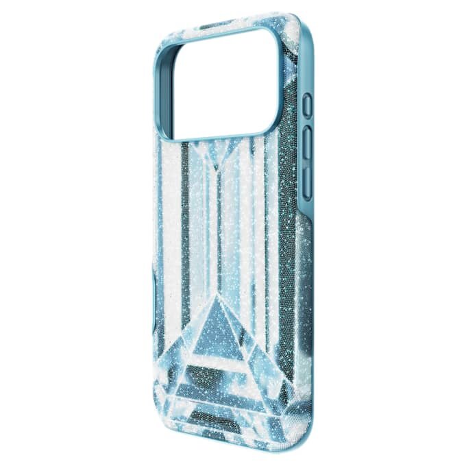 Prémiové pouzdro na smartphone s krystalovým efektem, iPhone® 17 Pro Max, modré Prémiové pouzdro na smartphone s krystalovým efektem, iPhone® 17 Pro Max, modré