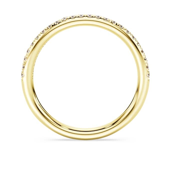 Prsten Eternity Band s diamanty vypěstovanými v laboratoři, 0,2 ct celkem, kulatý tvar, 14K žluté zlato Prsten Eternity Band s diamanty vypěstovanými v laboratoři, 0,2 ct celkem, kulatý tvar, 14K žluté zlato