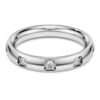 Prsten Eternity Band s diamanty vypěstovanými v laboratoři, celkem 0,5 karátu, kulatý tvar, 14karátové bílé zlato Prsten Eternity Band s diamanty vypěstovanými v laboratoři, celkem 0,5 karátu, kulatý tvar, 14karátové bílé zlato