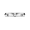 Prsten Eternity Band s diamanty vypěstovanými v laboratoři, celkem 0,5 karátu, kulatý tvar, 14karátové bílé zlato Prsten Eternity Band s diamanty vypěstovanými v laboratoři, celkem 0,5 karátu, kulatý tvar, 14karátové bílé zlato