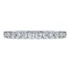 Prsten Eternity Band s diamanty vypěstovanými v laboratoři, celkem 0,5 karátu, kulatý tvar, 14karátové bílé zlato Prsten Eternity Band s diamanty vypěstovanými v laboratoři, celkem 0,5 karátu, kulatý tvar, 14karátové bílé zlato