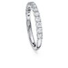Prsten Eternity Band s diamanty vypěstovanými v laboratoři, celkem 0,5 karátu, kulatý tvar, 14karátové bílé zlato Prsten Eternity Band s diamanty vypěstovanými v laboratoři, celkem 0,5 karátu, kulatý tvar, 14karátové bílé zlato