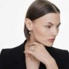 Prsten Eternity Halo Solitaire s diamanty vypěstovanými v laboratoři, celková hmotnost 0,8 karátů, kulatý tvar, 14karátové bílé zlato