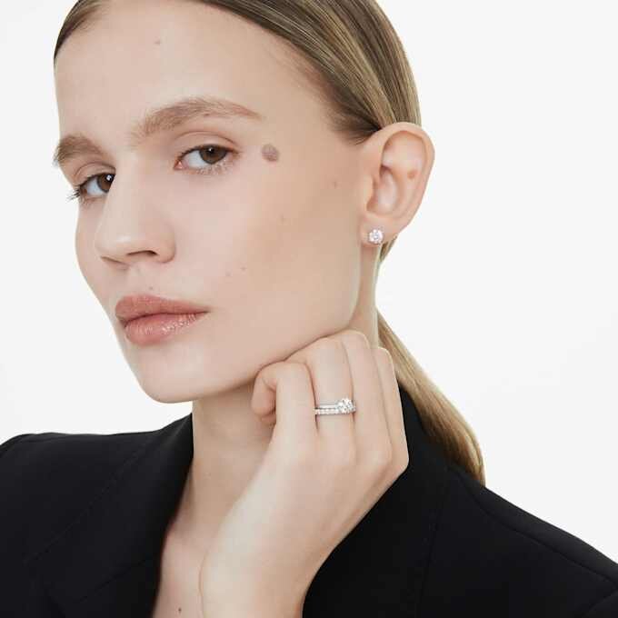 Eternity – diamanty vypěstované v laboratoři, celkem 1 karát, kulatý tvar, 14karátové bílé zlato Eternity – diamanty vypěstované v laboratoři, celkem 1 karát, kulatý tvar, 14karátové bílé zlato