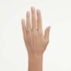 Prsten Eternity Solitaire s diamanty vypěstovanými v laboratoři, celkem 0,25 karátu, kulatý tvar, stříbro 925