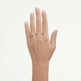 Prsten Eternity Solitaire s diamanty vypěstovanými v laboratoři, celkem 0,25 karátu, kulatý tvar, stříbro 925 Prsten Eternity Solitaire s diamanty vypěstovanými v laboratoři, celkem 0,25 karátu, kulatý tvar, stříbro 925
