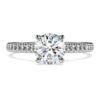 Prsten Eternity Solitaire s diamanty vypěstovanými v laboratoři, celková hmotnost 1,2 Ct, kulatý tvar, 14K bílé zlato Prsten Eternity Solitaire s diamanty vypěstovanými v laboratoři, celková hmotnost 1,2 Ct, kulatý tvar, 14K bílé zlato