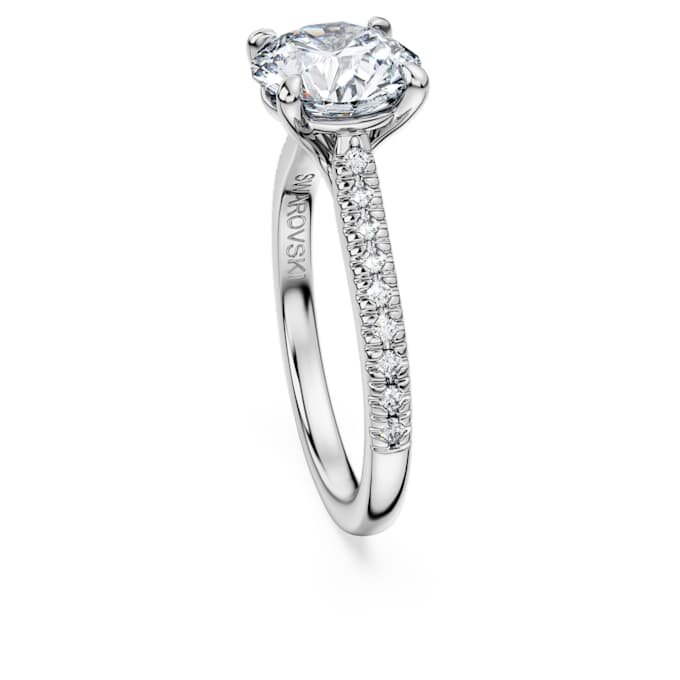 Prsten Eternity Solitaire s diamanty vypěstovanými v laboratoři, celková hmotnost 2,2 Ct, kulatý tvar, 14K bílé zlato Prsten Eternity Solitaire s diamanty vypěstovanými v laboratoři, celková hmotnost 2,2 Ct, kulatý tvar, 14K bílé zlato