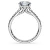 Prsten Eternity Solitaire s diamanty vypěstovanými v laboratoři, celková hmotnost 2,2 Ct, kulatý tvar, 14K bílé zlato Prsten Eternity Solitaire s diamanty vypěstovanými v laboratoři, celková hmotnost 2,2 Ct, kulatý tvar, 14K bílé zlato
