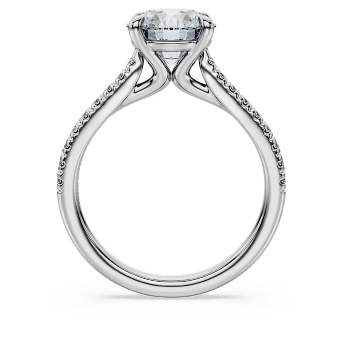 Prsten Eternity Solitaire s diamanty vypěstovanými v laboratoři, celková hmotnost 2,2 Ct, kulatý tvar, 14K bílé zlato Prsten Eternity Solitaire s diamanty vypěstovanými v laboratoři, celková hmotnost 2,2 Ct, kulatý tvar, 14K bílé zlato