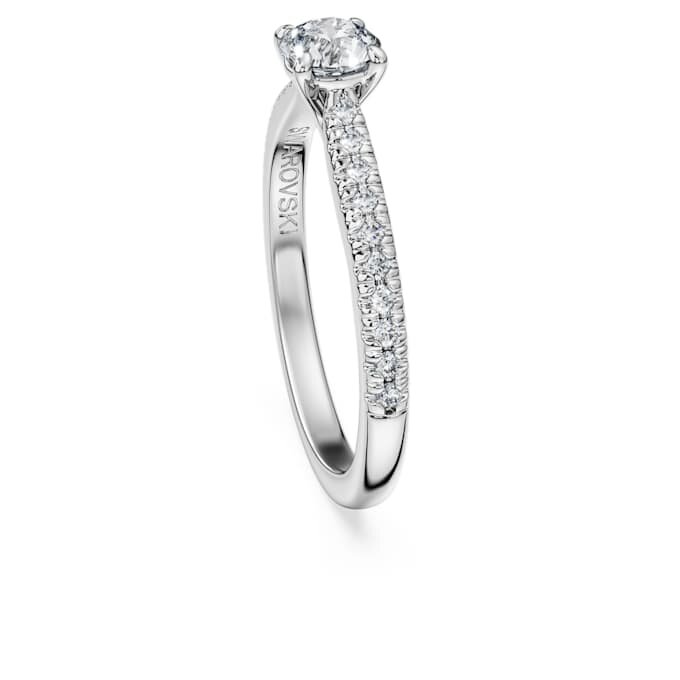 Prsten Eternity Solitaire s laboratorně vypěstovanými diamanty o celkové hmotnosti 0,7 karátu, kulatý tvar, 14karátové bílé zlato Prsten Eternity Solitaire s laboratorně vypěstovanými diamanty o celkové hmotnosti 0,7 karátu, kulatý tvar, 14karátové bílé zlato