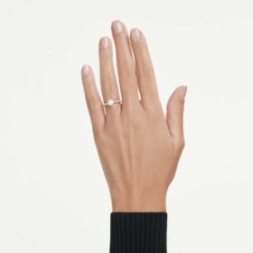 Prsten Eternity Solitaire s laboratorně vypěstovanými diamanty o celkové hmotnosti 1,2 karátu, kulatý tvar, 14karátové žluté zlato Prsten Eternity Solitaire s laboratorně vypěstovanými diamanty o celkové hmotnosti 1,2 karátu, kulatý tvar, 14karátové žluté zlato