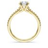 Prsten Eternity Solitaire s laboratorně vypěstovanými diamanty o celkové hmotnosti 1,2 karátu, kulatý tvar, 14karátové žluté zlato Prsten Eternity Solitaire s laboratorně vypěstovanými diamanty o celkové hmotnosti 1,2 karátu, kulatý tvar, 14karátové žluté zlato