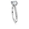 Prsten Eternity Solitaire s laboratorně vypěstovanými diamanty o celkové hmotnosti 1,7 karátů, kulatý tvar, 14karátové bílé zlato Prsten Eternity Solitaire s laboratorně vypěstovanými diamanty o celkové hmotnosti 1,7 karátů, kulatý tvar, 14karátové bílé zlato