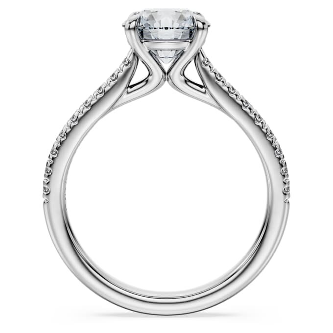 Prsten Eternity Solitaire s laboratorně vypěstovanými diamanty o celkové hmotnosti 1,7 karátů, kulatý tvar, 14karátové bílé zlato Prsten Eternity Solitaire s laboratorně vypěstovanými diamanty o celkové hmotnosti 1,7 karátů, kulatý tvar, 14karátové bílé zlato