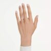 Prsten Eternity V Band s diamanty vypěstovanými v laboratoři, celkem 0,25 karátu, kulatý tvar, 14K bílé zlato Prsten Eternity V Band s diamanty vypěstovanými v laboratoři, celkem 0,25 karátu, kulatý tvar, 14K bílé zlato