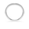 Prsten Eternity V Band s diamanty vypěstovanými v laboratoři, celkem 0,25 karátu, kulatý tvar, 14K bílé zlato Prsten Eternity V Band s diamanty vypěstovanými v laboratoři, celkem 0,25 karátu, kulatý tvar, 14K bílé zlato