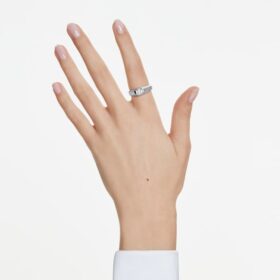 Prsten s osmiúhelníkovým profilem, laboratorně vypěstované diamanty o celkové hmotnosti 1,0 karátů, osmiúhelníkový tvar, 14karátové bílé zlato Prsten s osmiúhelníkovým profilem, laboratorně vypěstované diamanty o celkové hmotnosti 1,0 karátů, osmiúhelníkový tvar, 14karátové bílé zlato