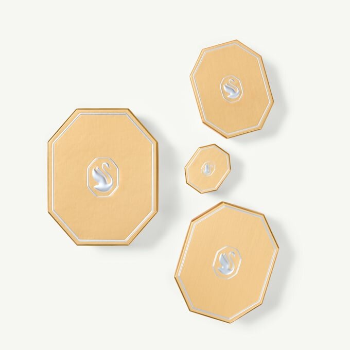 Kolekce Vienna – náušnice typu ear cuff s motivem peří, bílé, pokovené rutheniem Kolekce Vienna – náušnice typu ear cuff s motivem peří, bílé, pokovené rutheniem