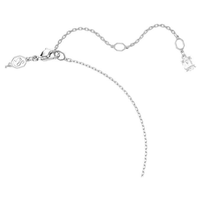 Přívěsek Ariana Grande X Swarovski s různými briliantovými výbrusy, srdce, bílý, pokovený rhodiem Přívěsek Ariana Grande X Swarovski s různými briliantovými výbrusy, srdce, bílý, pokovený rhodiem