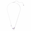 Přívěsek Ariana Grande X Swarovski s různými briliantovými výbrusy, vážka, vícebarevný, pokovený rhodiem Přívěsek Ariana Grande X Swarovski s různými briliantovými výbrusy, vážka, vícebarevný, pokovený rhodiem