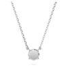Přívěsek Eternity s laboratorně vypěstovanými diamanty o celkové hmotnosti 0,5 karátu, kulatý tvar, stříbro 925 Přívěsek Eternity s laboratorně vypěstovanými diamanty o celkové hmotnosti 0,5 karátu, kulatý tvar, stříbro 925
