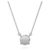 Přívěsek Eternity Solitaire s diamanty vypěstovanými v laboratoři, 1 Ct Tw, kulatý tvar, 14K bílé zlato Přívěsek Eternity Solitaire s diamanty vypěstovanými v laboratoři, 1 Ct Tw, kulatý tvar, 14K bílé zlato