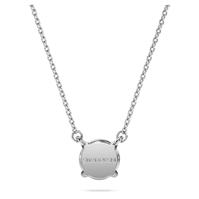 Přívěsek Eternity Solitaire s diamanty vypěstovanými v laboratoři, 1 Ct Tw, kulatý tvar, 14K bílé zlato Přívěsek Eternity Solitaire s diamanty vypěstovanými v laboratoři, 1 Ct Tw, kulatý tvar, 14K bílé zlato