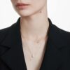 Přívěsek Eternity Solitaire s diamanty vypěstovanými v laboratoři, celková hmotnost 1 Ct, kulatý tvar, 14K žluté zlato Přívěsek Eternity Solitaire s diamanty vypěstovanými v laboratoři, celková hmotnost 1 Ct, kulatý tvar, 14K žluté zlato