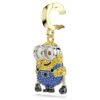 Přívěsek Minions Bob s pavé, vícebarevný, pozlacený Přívěsek Minions Bob s pavé, vícebarevný, pozlacený