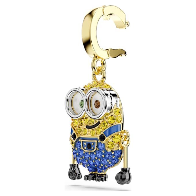 Přívěsek Minions Bob s pavé, vícebarevný, pozlacený Přívěsek Minions Bob s pavé, vícebarevný, pozlacený