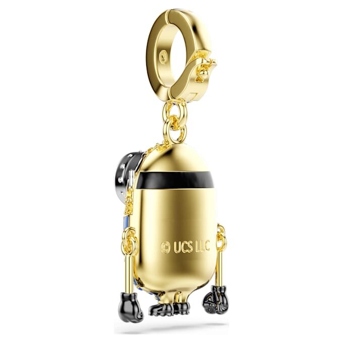 Přívěsek Minions Bob s pavé, vícebarevný, pozlacený Přívěsek Minions Bob s pavé, vícebarevný, pozlacený
