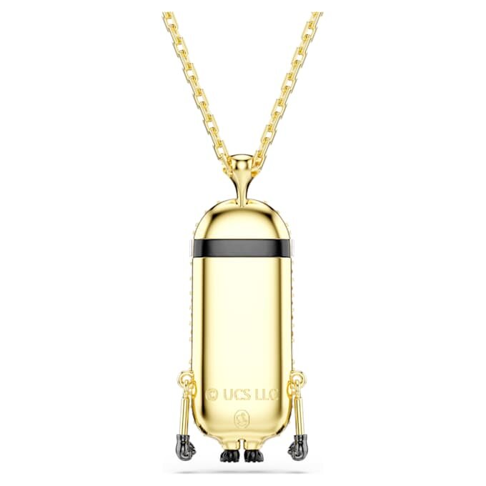 Přívěsek Minions Kevin s pavé, vícebarevný, pozlacený Přívěsek Minions Kevin s pavé, vícebarevný, pozlacený