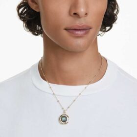 Přívěsek Symbolica „Evil Eye“, střední, vícebarevný, pozlacený Přívěsek Symbolica „Evil Eye“, střední, vícebarevný, pozlacený
