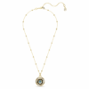 Přívěsek Symbolica „Evil Eye“, střední, vícebarevný, pozlacený Přívěsek Symbolica „Evil Eye“, střední, vícebarevný, pozlacený