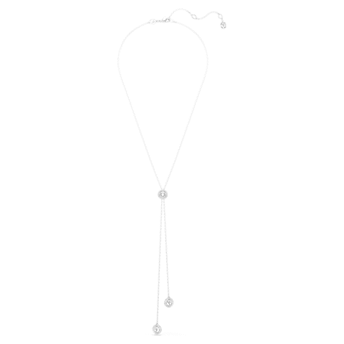 Přívěsek Una Angelic Y s kulatým briliantovým výbrusem, bílý, pokovený rhodiem Přívěsek Una Angelic Y s kulatým briliantovým výbrusem, bílý, pokovený rhodiem