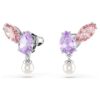 Sada Ariana Grande X Swarovski s různými briliantovými výbrusy, vícebarevná, pokovená rhodiem
