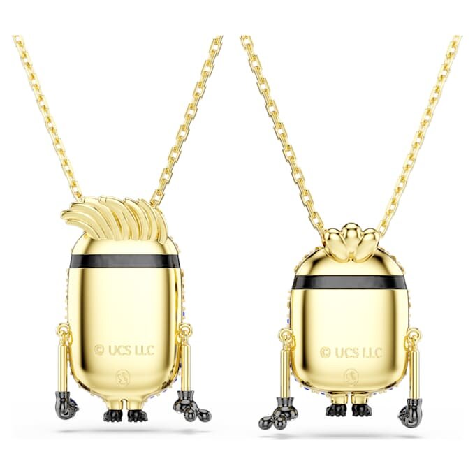 Sada Minions James a Henry s pavé, vícebarevná, pozlacená Sada Minions James a Henry s pavé, vícebarevná, pozlacená