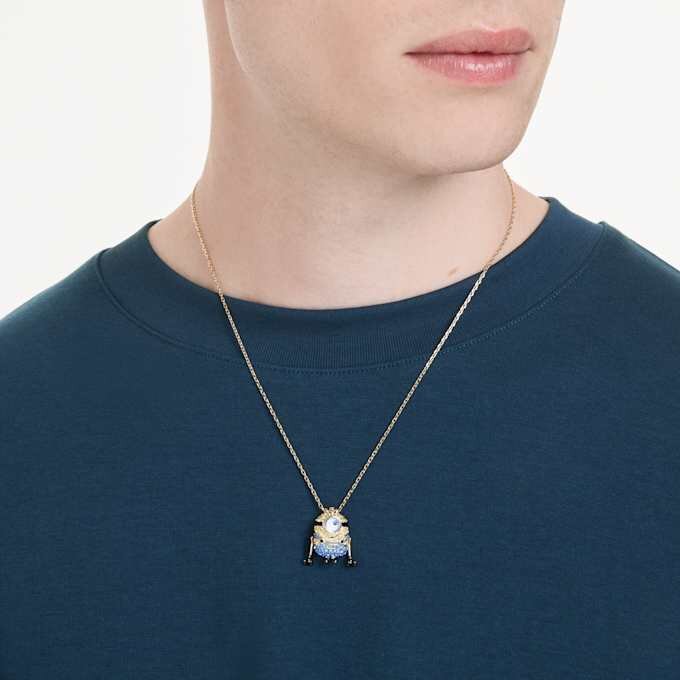 Sada Minions James a Henry s pavé, vícebarevná, pozlacená Sada Minions James a Henry s pavé, vícebarevná, pozlacená
